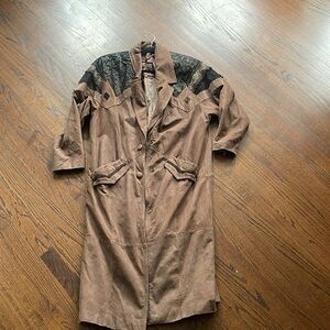 Vintage Wilson’s Leather Trench Coat